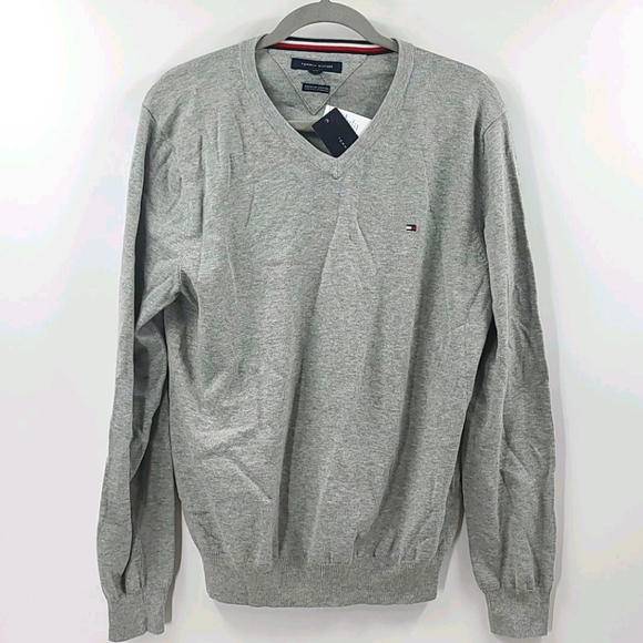 Tommy Hilfiger Other - Nwt. Tommy hilfiger gray v neck sweater. Men's med